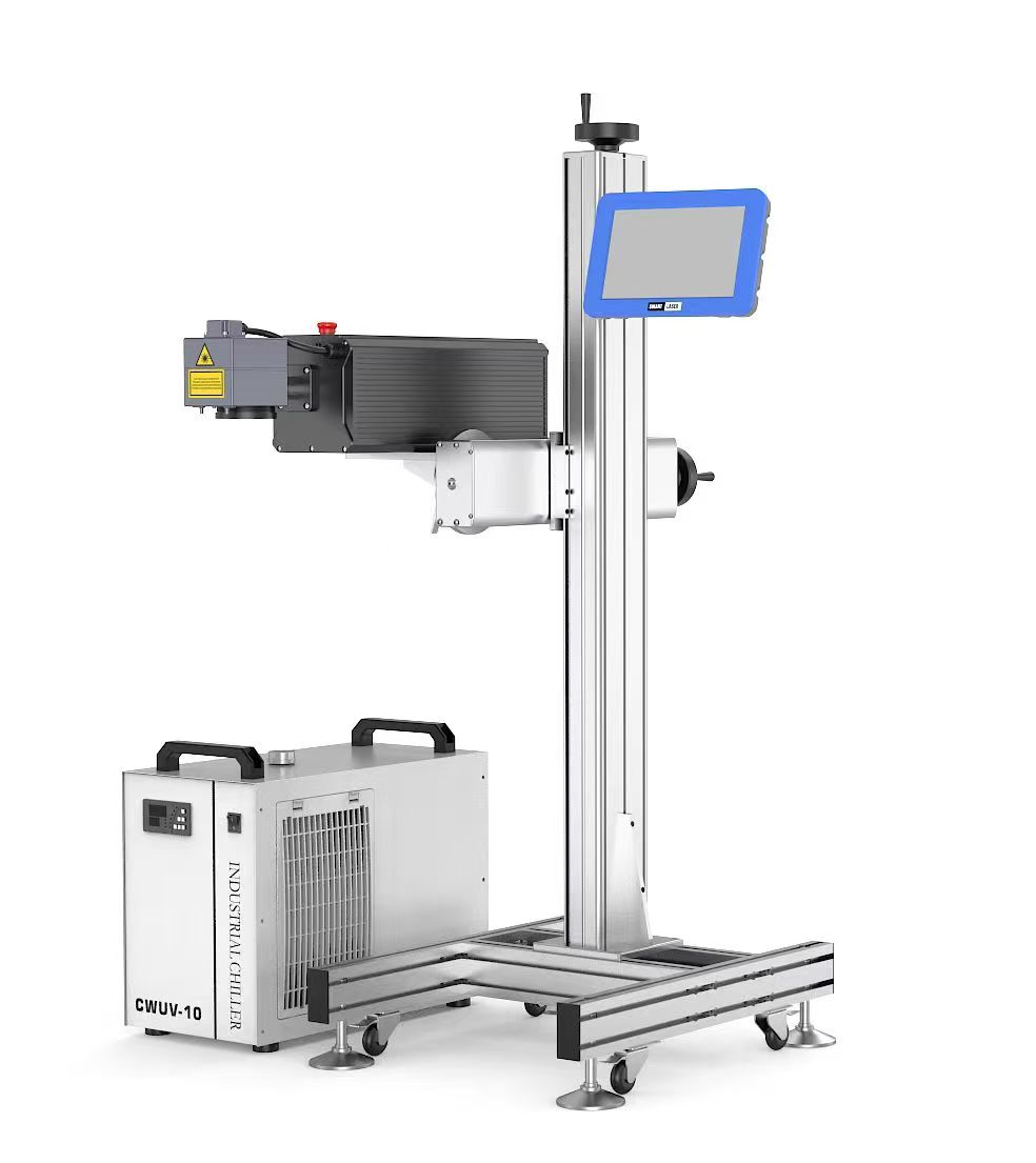 KOFIYA industrial laser marking system with controller and chiller